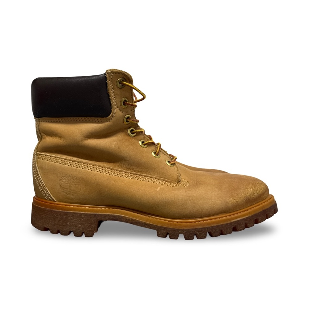 Timberland 10061 6" Premium Leather Work Boot Men’s 8.5 Wheat